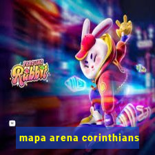 mapa arena corinthians